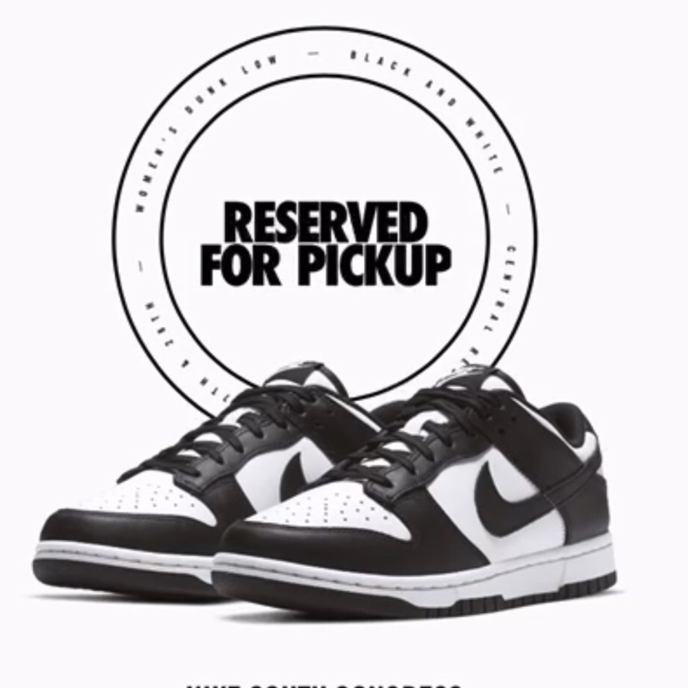 Sold! Nike panda dunk